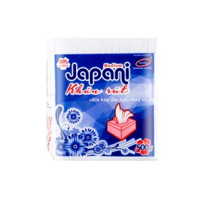 Khăn Giấy Rút JAPANI 500 Xanh (JP500X)
