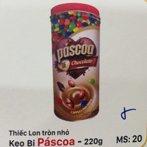 Kẹo Bi páscoa lon tròn nhỏ- 220g