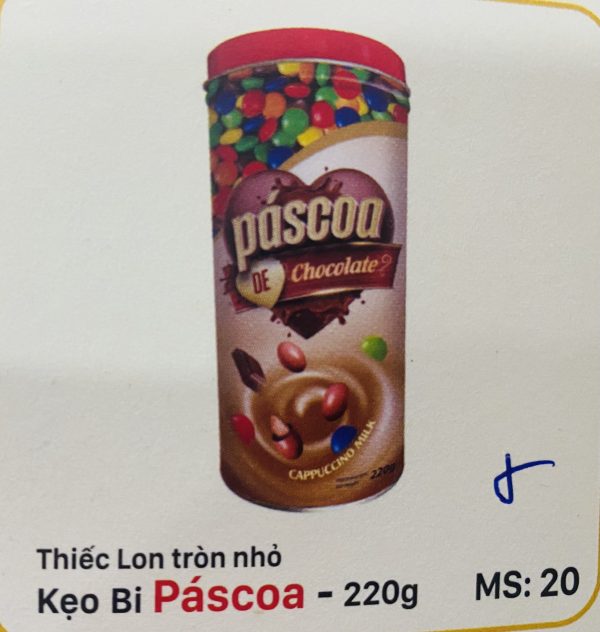Kẹo Bi páscoa lon tròn nhỏ- 220g