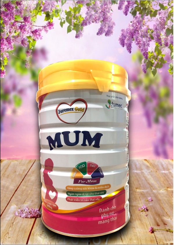 Juremex Gold MUM Thực phẩm dinh dưỡng dành cho phụ nữ mang thai hộp 900g