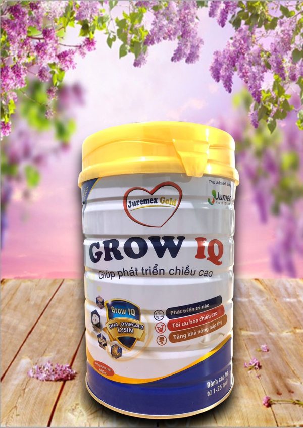 Sữa Bột GROW IQ  Giúp phát triển chiều cao