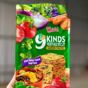 BÁNH QUY 9 VỊ RAU CỦ 328GR VỊ BÒ