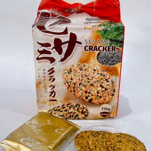 Bánh quy mè Egg-white Crispies vị rong biển khô 336GR