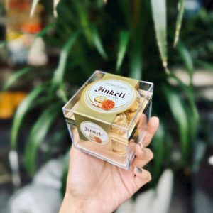 Socola Jinkeli hộp nhựa vuông (8 viên)