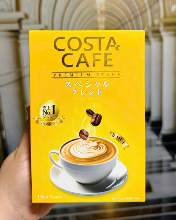 Cà phê 3 trong 1 Costa Cafe (9 gói) - Hình ảnh 3