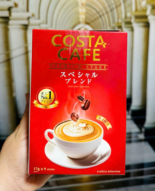 Cà phê 3 trong 1 Costa Cafe (9 gói) - Hình ảnh 2