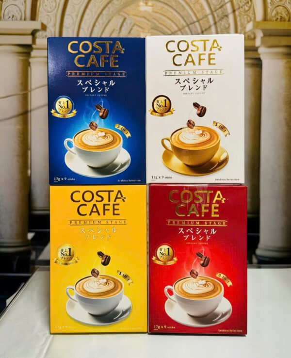 Cà phê 3 trong 1 Costa Cafe (9 gói)