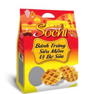 SOCHI BÁNH TRỨNG SIÊU MỀM  VỊ BƠ SỮA