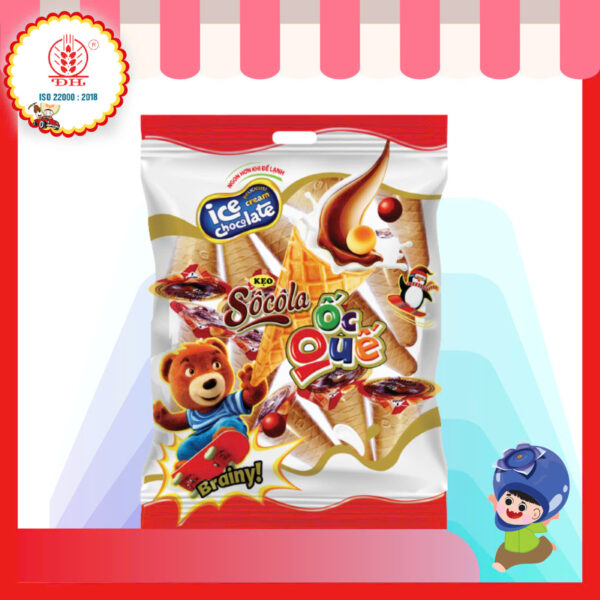 Kẹo sô cô la Ốc quế