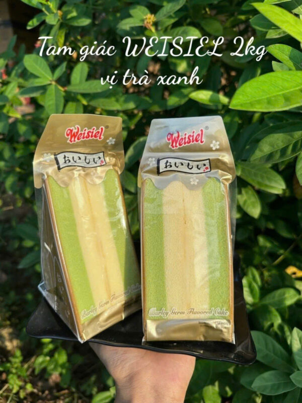 Thùng Bánh Tam Giác Nhân Kem Weisiel - 20 Cái Bánh [ NGÀY IN TRÊN BÁNH LÀ NGÀY SẢN XUẤT - HSD: 180 NGÀY ] Food Cake - Hình ảnh 5