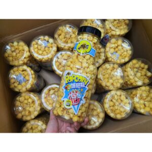 Chai bắp nổ rang bơ (bỏng ngô) Hongkong chai
