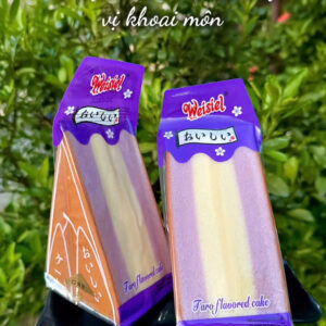 Thùng Bánh Tam Giác Nhân Kem Weisiel - 20 Cái Bánh [ NGÀY IN TRÊN BÁNH LÀ NGÀY SẢN XUẤT - HSD: 180 NGÀY ] Food Cake