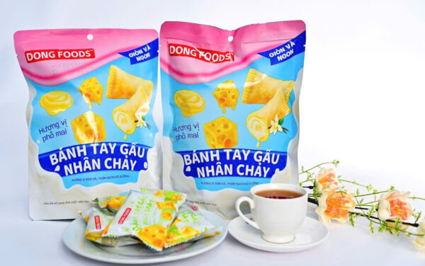 Bánh tay gấu vị phô mai DONG FOODS