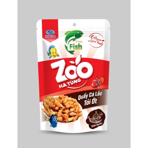 Bánh quẩy ăn vặt Cá Lắc ZOO nhiều vị, quẩy giòn đậm vị, phù hợp mọi lứa tuổi, gói 120g - Hình ảnh 2